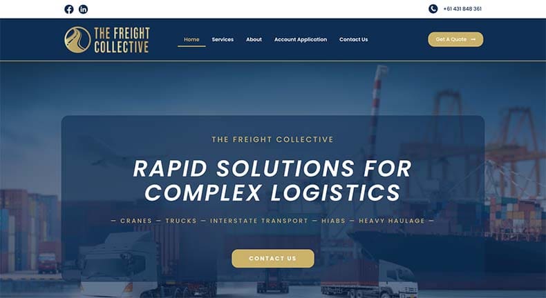 Portfolio item image The Freight Collective