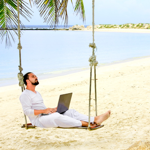 You on a Mexican beach after doing an SEO audit.